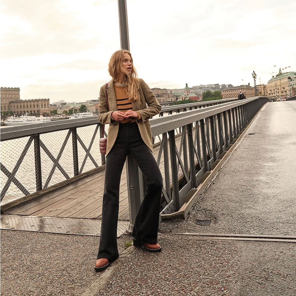 Madewell The Perfect Vintage Flares 24 Black